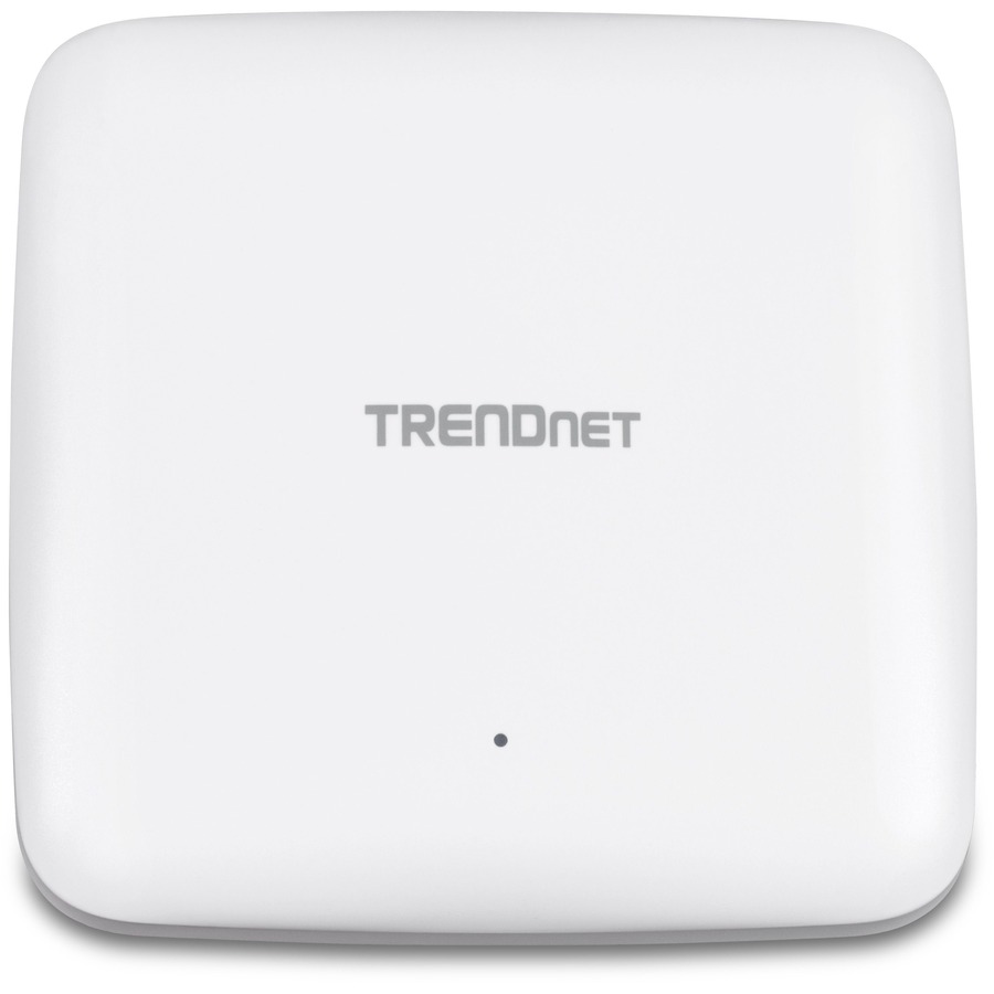 TRENDnet AX1800 Dual Band WiFi 6 PoE+ Access Point, 1201Mbps WiFi AX + 576Mbps WiFi N, MU-MIMO, OFDMA,1024 QAM, WDS, Client Bridge, WDS Bridge, AP, WDS Station, White, TEW-921DAP