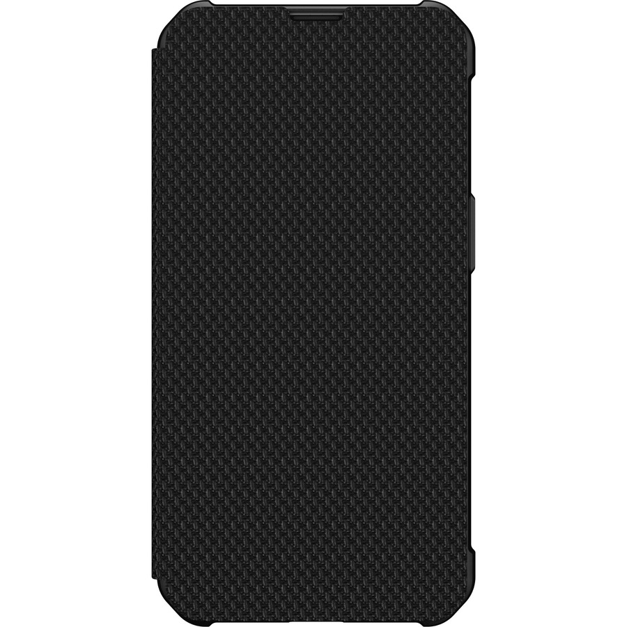 Urban Armor Gear Metropolis Rugged Carrying Case (Folio) Apple iPhone 13 Pro Smartphone - Kevlar Black