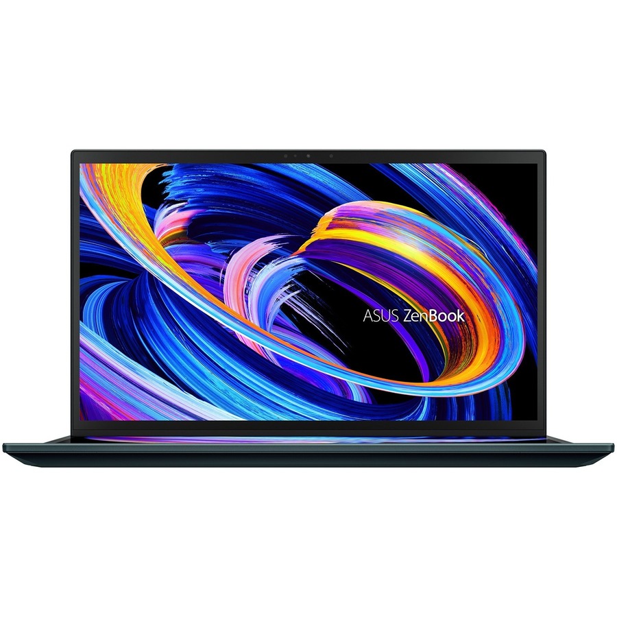 Asus ZenBook Pro Duo 15 UX582 UX582HS-XH99T 15.6" Touchscreen Notebook - 4K UHD - Intel Core i9 11th Gen i9-11900H - 32 GB - 1 TB SSD - Celestial Blue