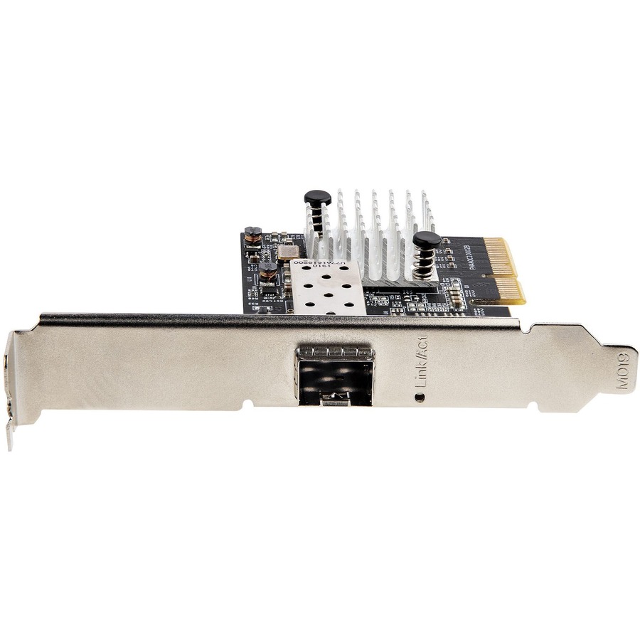 StarTech.com 10G PCIe SFP+ Card, Single SFP+ Port Network Adapter, Open SFP+ for MSA-Compliant Modules/Cables, 10 Gigabit PCIe NIC Card