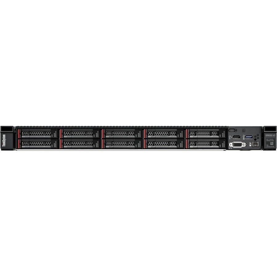 Lenovo ThinkSystem SR630 V2 7Z71A05JNA 1U Rack Server - 1 x Intel Xeon Silver 4310 2.10 GHz - 32 GB RAM - Serial ATA/600, 12Gb/s SAS Controller