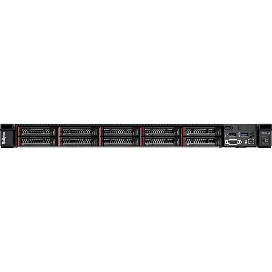 Lenovo ThinkSystem SR630 V2 7Z71A04WNA 1U Rack Server - 1 x Intel Xeon Silver 4314 2.40 GHz - 32 GB RAM - Serial ATA/600, 12Gb/s SAS Controller