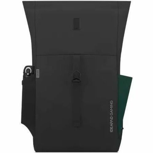 Lenovo Carrying Case (Backpack) for 16" Notebook, Gaming, Water Bottle - Black