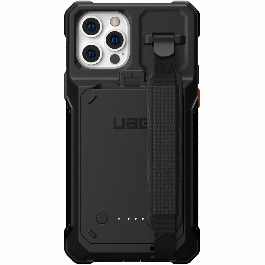 Urban Armor Gear Rugged Carrying Case Apple iPhone 12, iPhone 12 Pro Smartphone - Black