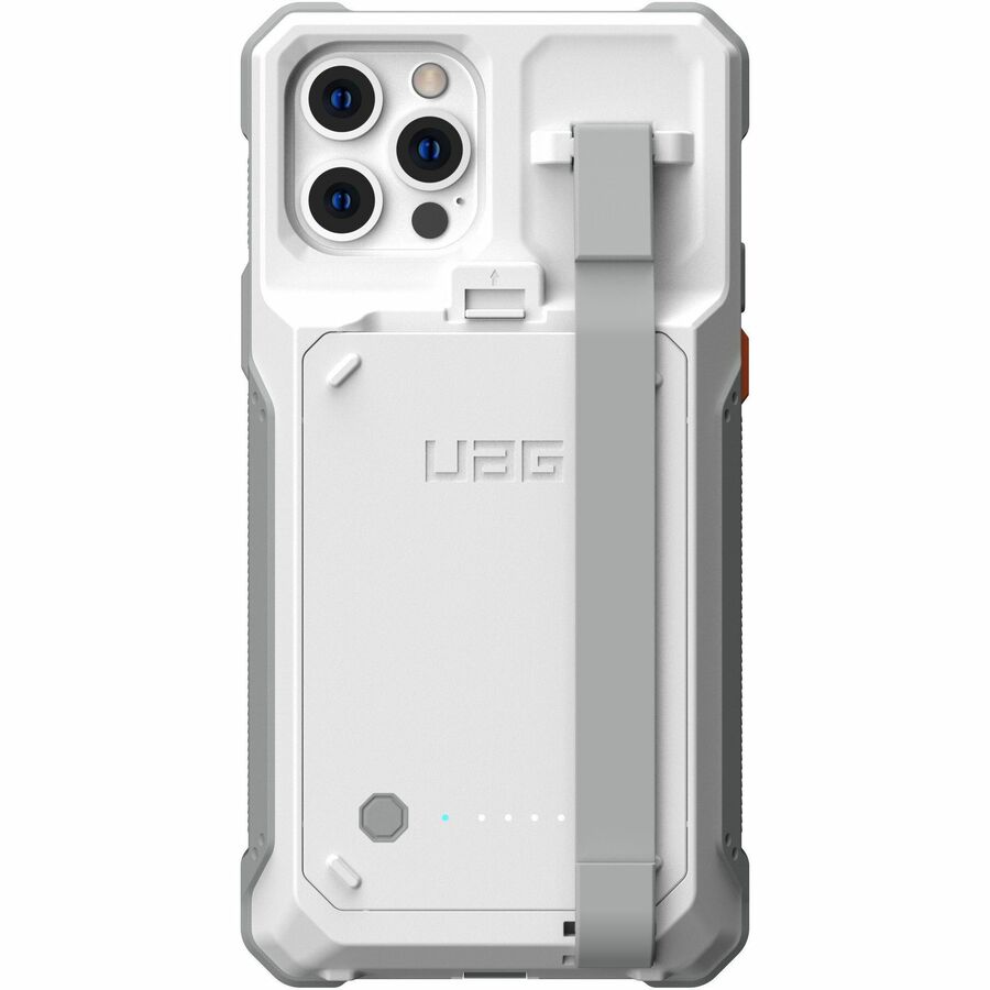 Urban Armor Gear Rugged Charging Case Apple iPhone 12, iPhone 12 Pro Smartphone - White, Gray