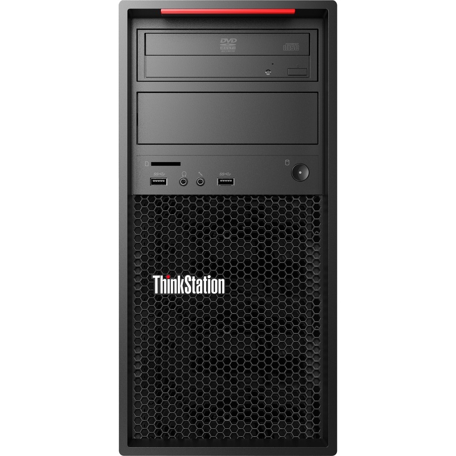 Lenovo ThinkStation P520c 30BX00J0US Workstation - 1 x Intel Xeon Quad-core (4 Core) W-2225 4.10 GHz - 16 GB DDR4 SDRAM RAM - 512 GB SSD - Tower
