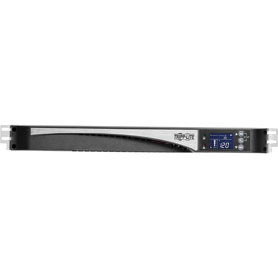 Tripp Lite by Eaton SmartPro 750VA 600W Line-Interactive Sine Wave UPS, AVR, 120V, 4 Outlets, Network Card Option, USB, DB9, 1U Rack/Tower