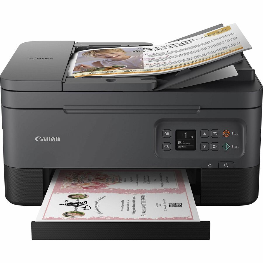 Canon Ts702a Wireless Inkjet Printer Color Ink Tank System 4800 X 1200 Dpi Print 3212