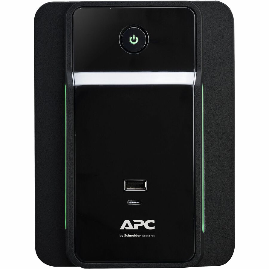 APC Back UPS, 750VA/410W, Tower, 120V, 4x NEMA 5-15R outlets, USB Type A + C Ports, User Replaceable Battery