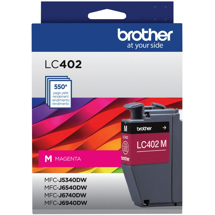 Brother LC402MS Original Inkjet Ink Cartridge - Magenta Pack - 550 Pages