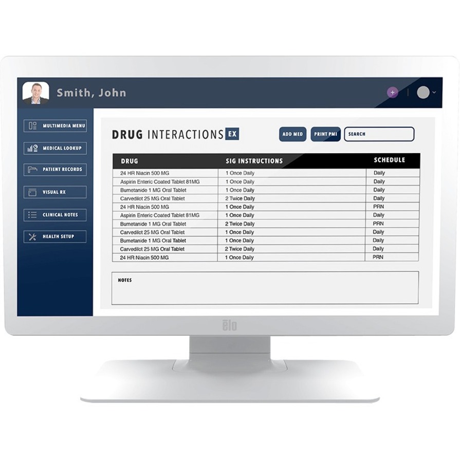 Elo 2403LM 24" Class LCD Touchscreen Monitor - 16:9 - 16 ms