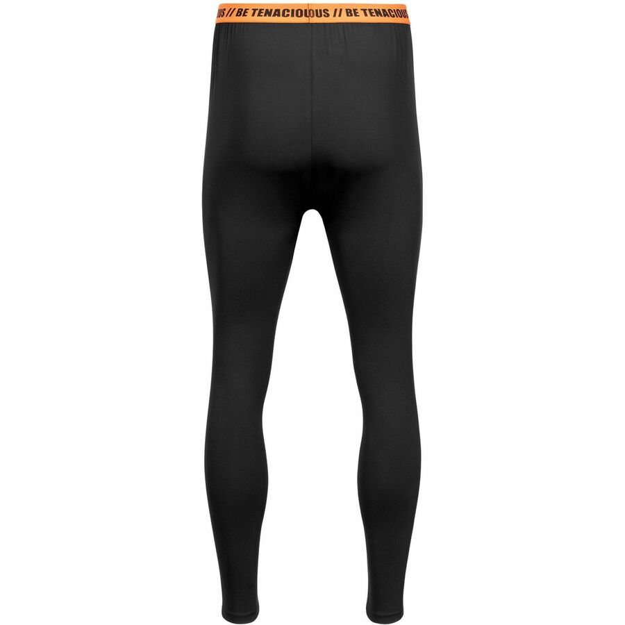 Picture of Lightweight Base-Layer Pants, 2XL, Polyester/Spandex, Elastic waist, Breathable mesh fly, Black, EA