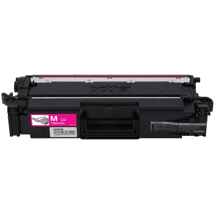 Brother TN810XLM Original High Yield Laser Toner Cartridge - Magenta - 1 Each - 9000 Pages