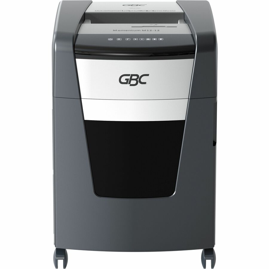 GBC Momentum Paper Shredder, M12-12, Micro-Cut, Anti-Jam, 12 Sheets