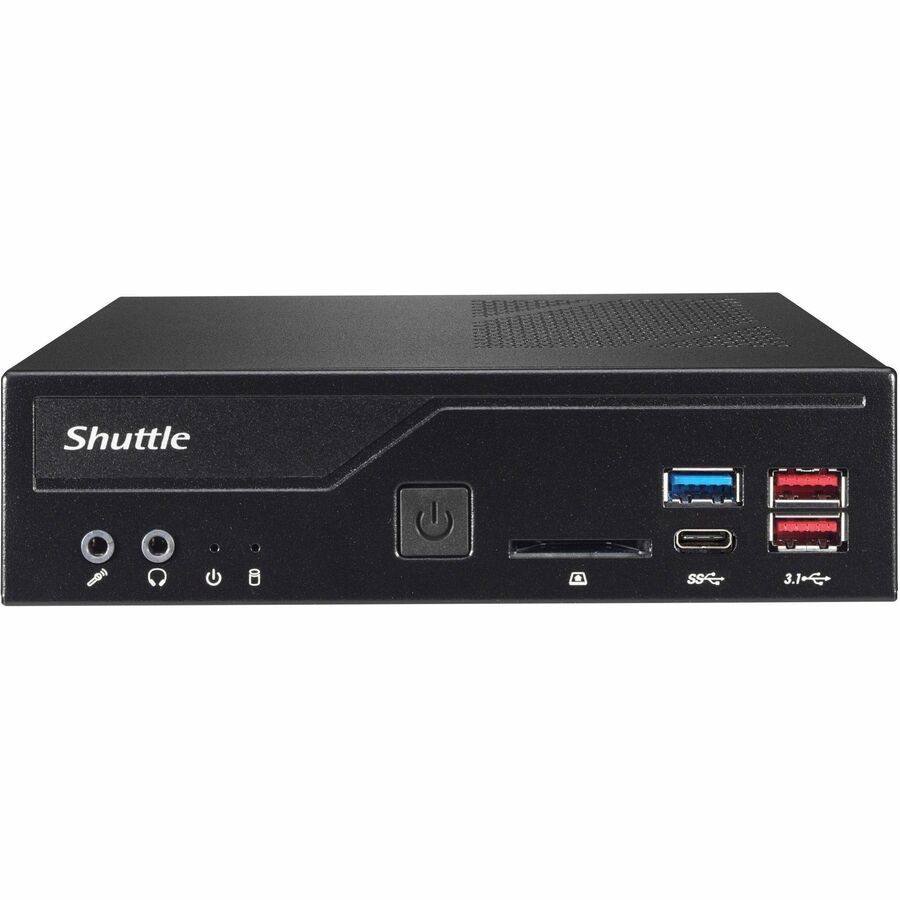 Shuttle XPC slim DH470 Barebone System - Slim PC - Socket LGA-1200 - 1 x Processor Support - TAA Compliant