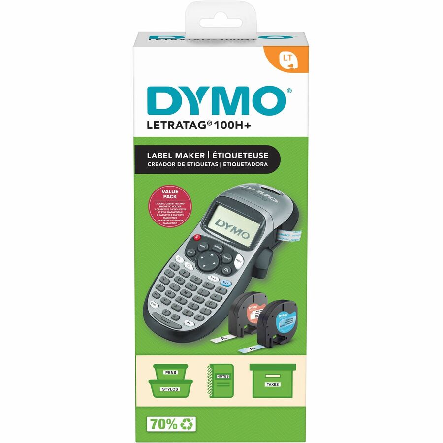 Dymo LetraTag 100H Plus Handheld Label Maker Direct Thermal 5 Font Dymo LetraTag 100H Plus Handheld Label Maker Direct Thermal 5 Font