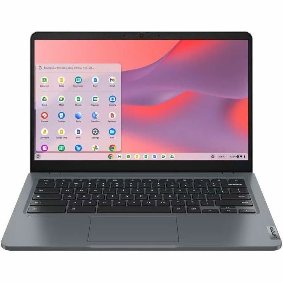 Lenovo 14e Chromebook Gen 3 82W60001US 14" Touchscreen Chromebook - Full HD - Intel N-Series N200 - 8 GB - 128 GB Flash Memory - English Keyboard - Storm Gray