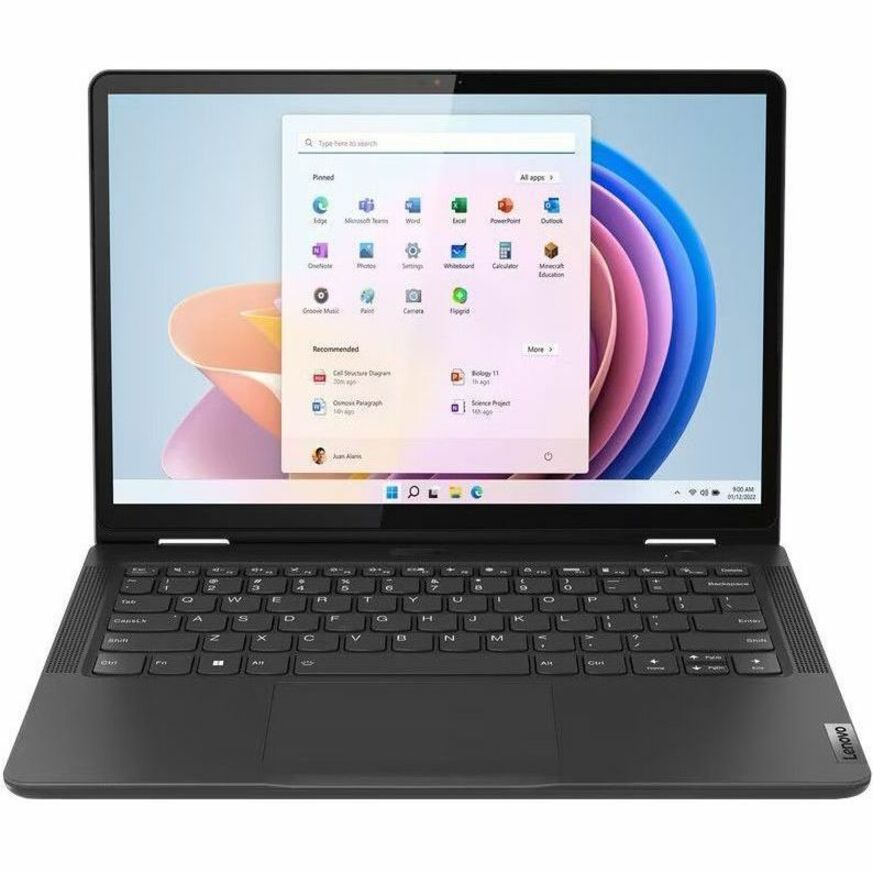 Lenovo 13w Yoga Gen 2 82YR0009US 13.3" Touchscreen Convertible 2 in 1 Notebook - WUXGA - AMD Ryzen 5 7530U - 8 GB - 256 GB SSD - English (US) Keyboard - Thunder Black