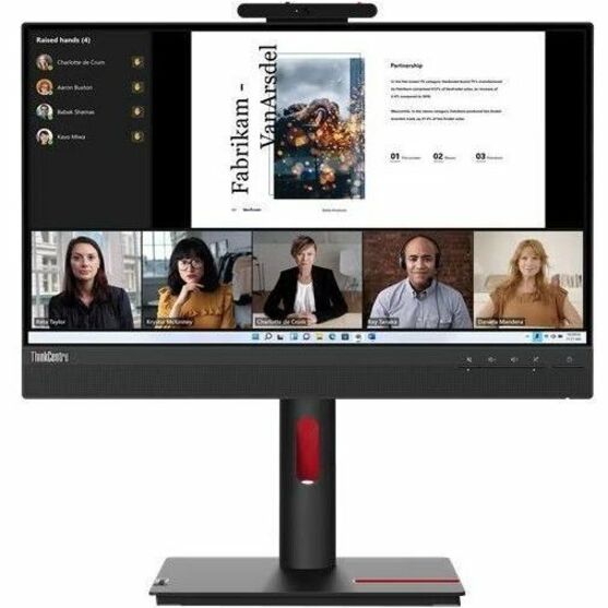 Lenovo ThinkCentre Tiny-In-One 22 Gen 5 22" Class Webcam Full HD LED Monitor - 16:9 - Black