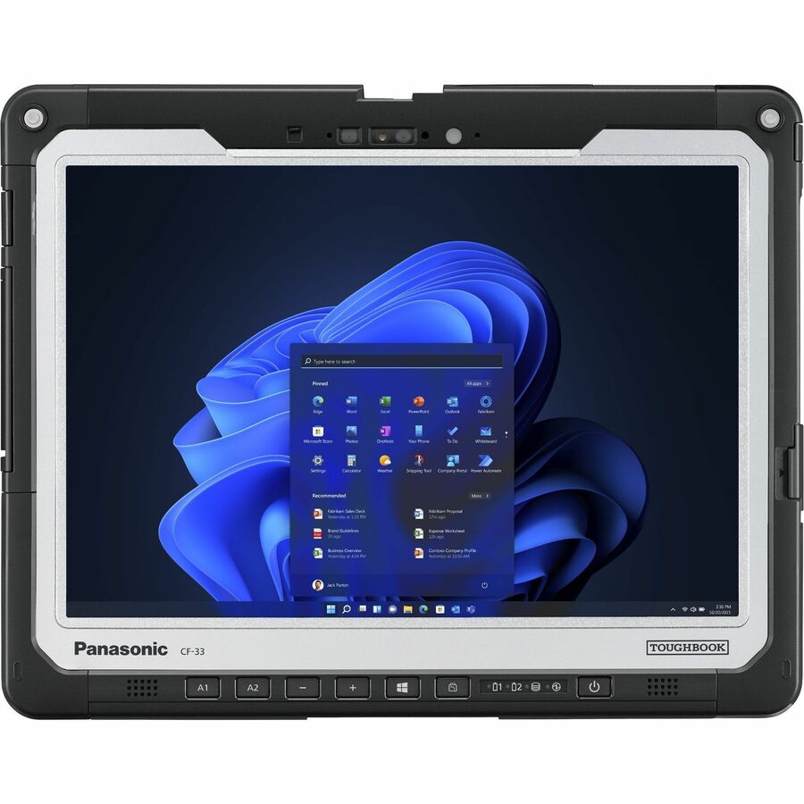 Panasonic TOUGHBOOK CF-33 Rugged Tablet - 12" QHD - vPro Technology - 16 GB - 512 GB SSD - Windows 11 Pro - 4G