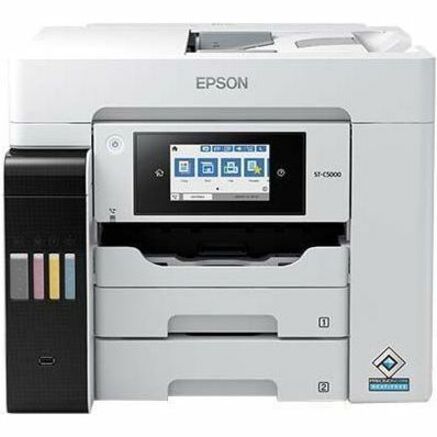 Epson WorkForce ST-C5000 Wireless Inkjet Multifunction Printer - Color