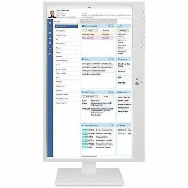LG 24CR670NK6P All-in-One Thin Client - Intel Pentium N6005 Quad-core (4 Core) 2 GHz - White