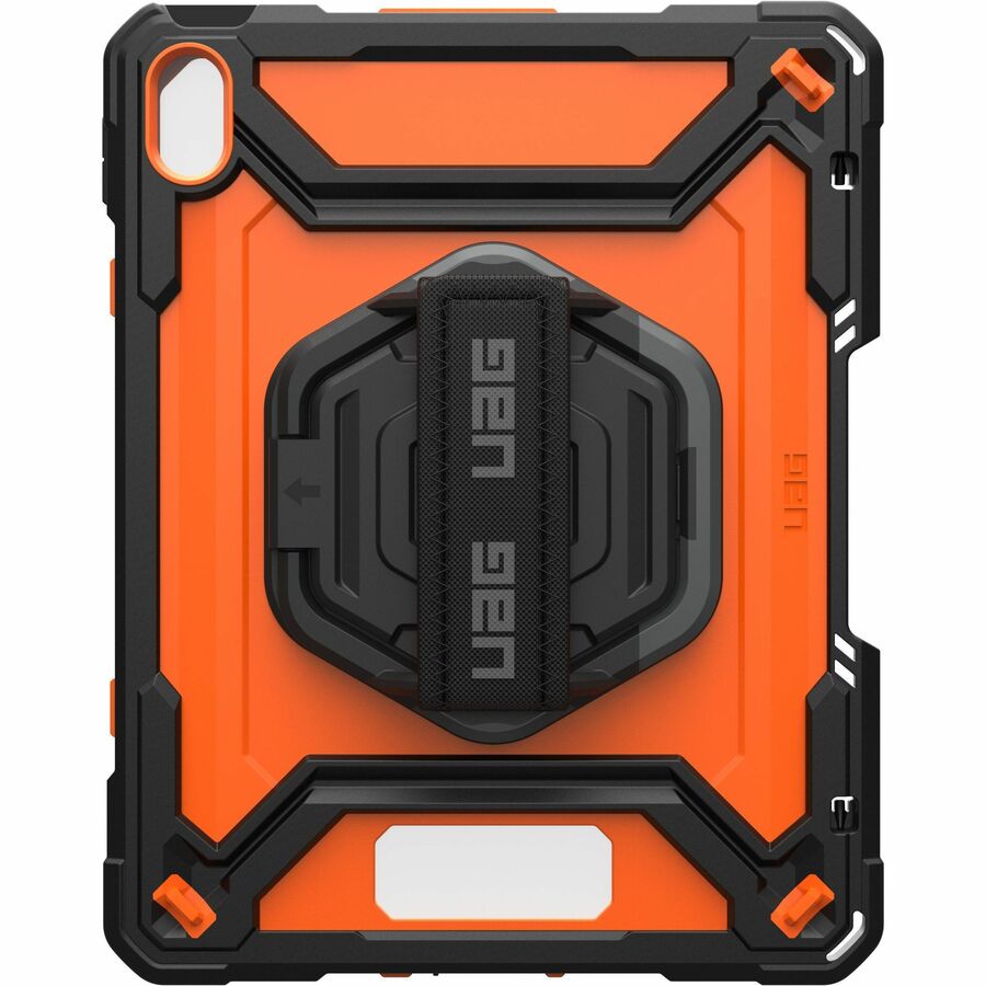 Urban Armor Gear Plasma Rugged Carrying Case for 10.9" Apple iPad (10th Generation) iPad - Black/Orange