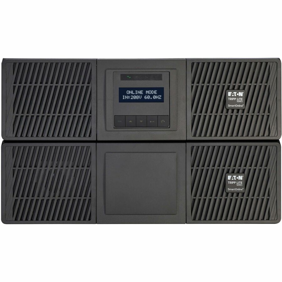 Eaton Tripp Lite series SmartOnline 6000VA 5400W 120/208V Online Double-Conversion UPS with Stepdown Transformer and Maintenance Bypass - 5-20R/L6-20R/L6-30R Outlets, L6-30P Input, Network Card Included, Extended Run, 6U