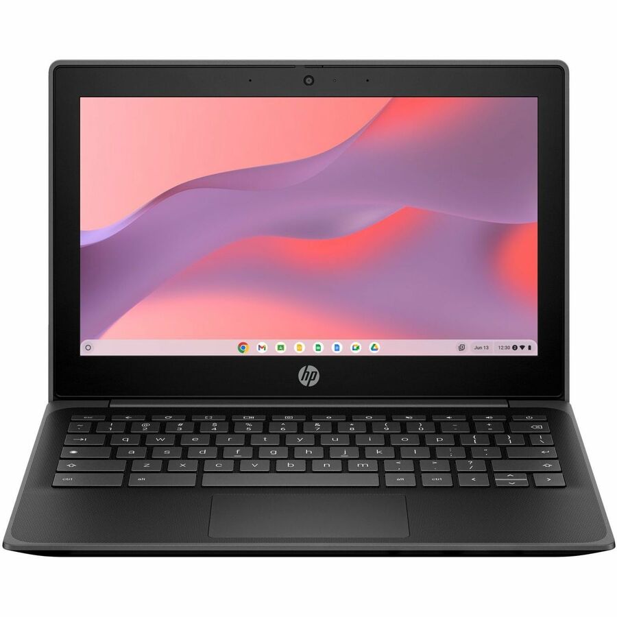 HP Fortis G10 11.6" Touchscreen Chromebook - HD - Intel N-Series N100 - 4 GB - 32 GB Flash Memory - English Keyboard - Jack Black - Smart Buy