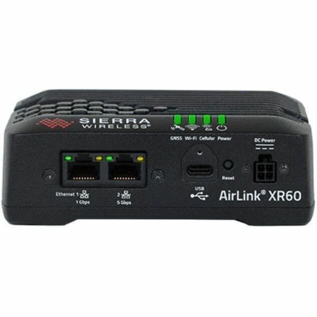 Sierra Wireless AirLink XR60 Wi-Fi 6 IEEE 802.11ax 2 SIM Cellular Modem/Wireless Router