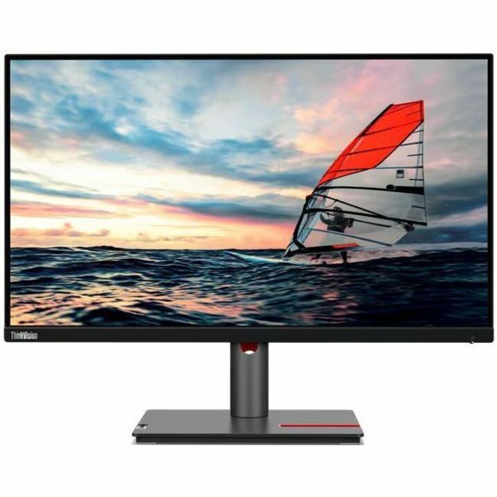 Lenovo ThinkVision P25i-30 25" Class Webcam Full HD LED Monitor - 16:9 - Raven Black