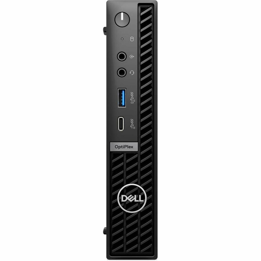 Dell OptiPlex 7000 7020 Plus Desktop Computer - Intel Core i7 14th Gen i7-14700T - vPro Technology - 16 GB - 512 GB SSD - Micro PC - Black