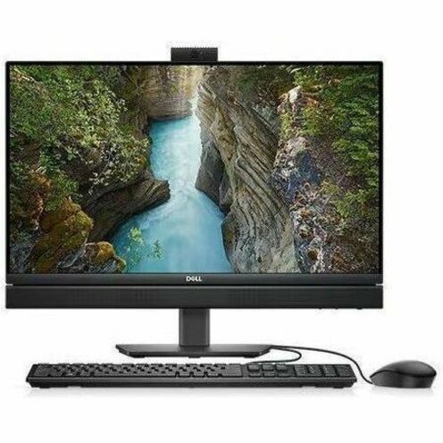 Dell OptiPlex 7000 7420 All-in-One Computer - Intel Core i3 14th Gen i3-14100T - 8 GB - 256 GB SSD - 23.8" Full HD - Desktop - Black