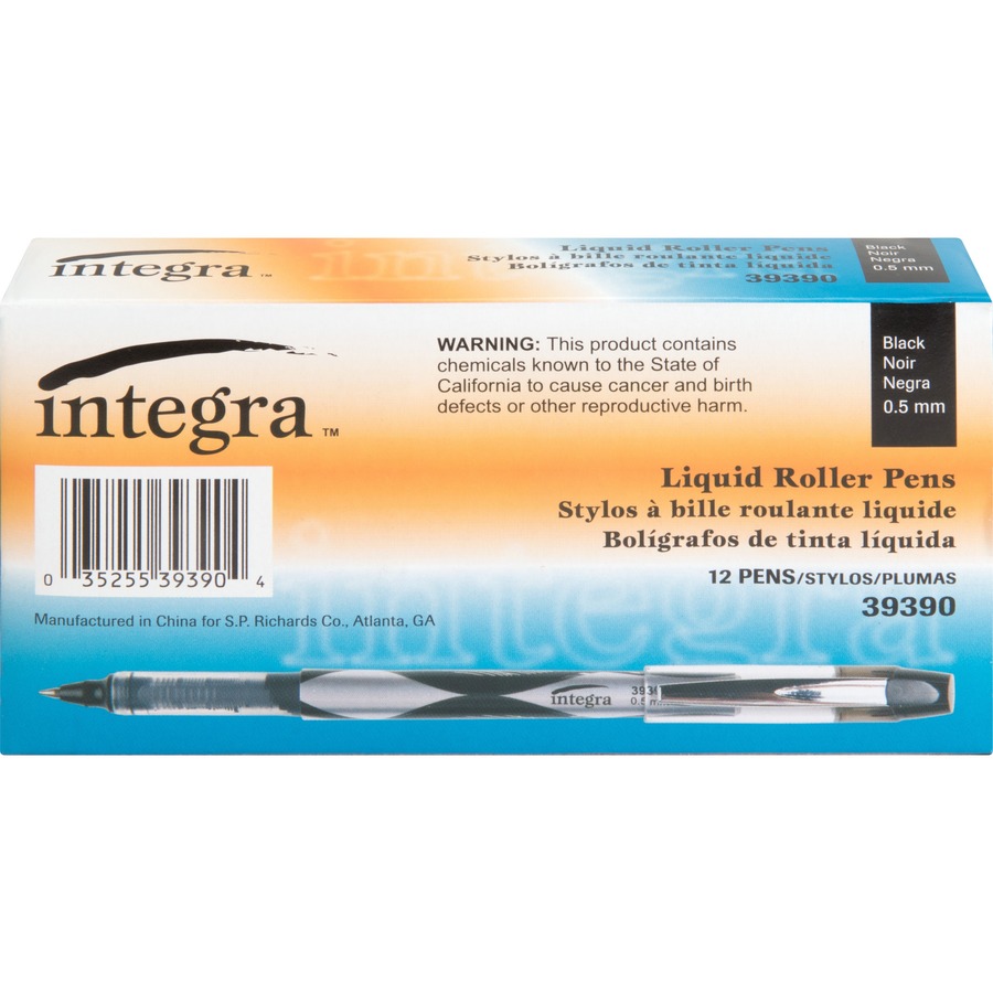 Integra Liquid Ink Rollerball Pens