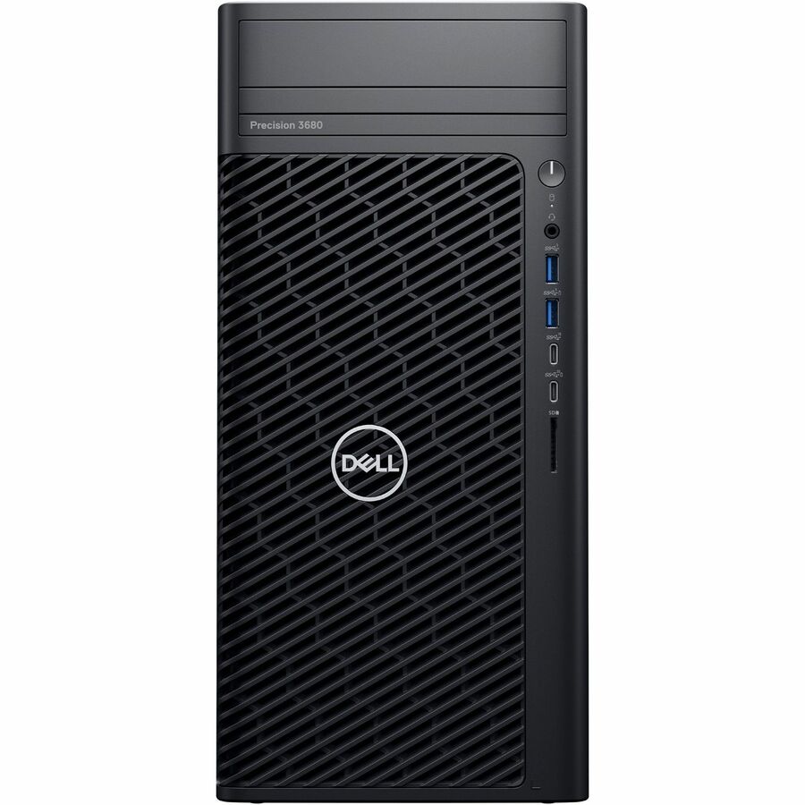 Dell Precision 3000 3680 Workstation - Intel Core i5 14th Gen i5-14500 - 16 GB - 512 GB SSD - Tower - Black