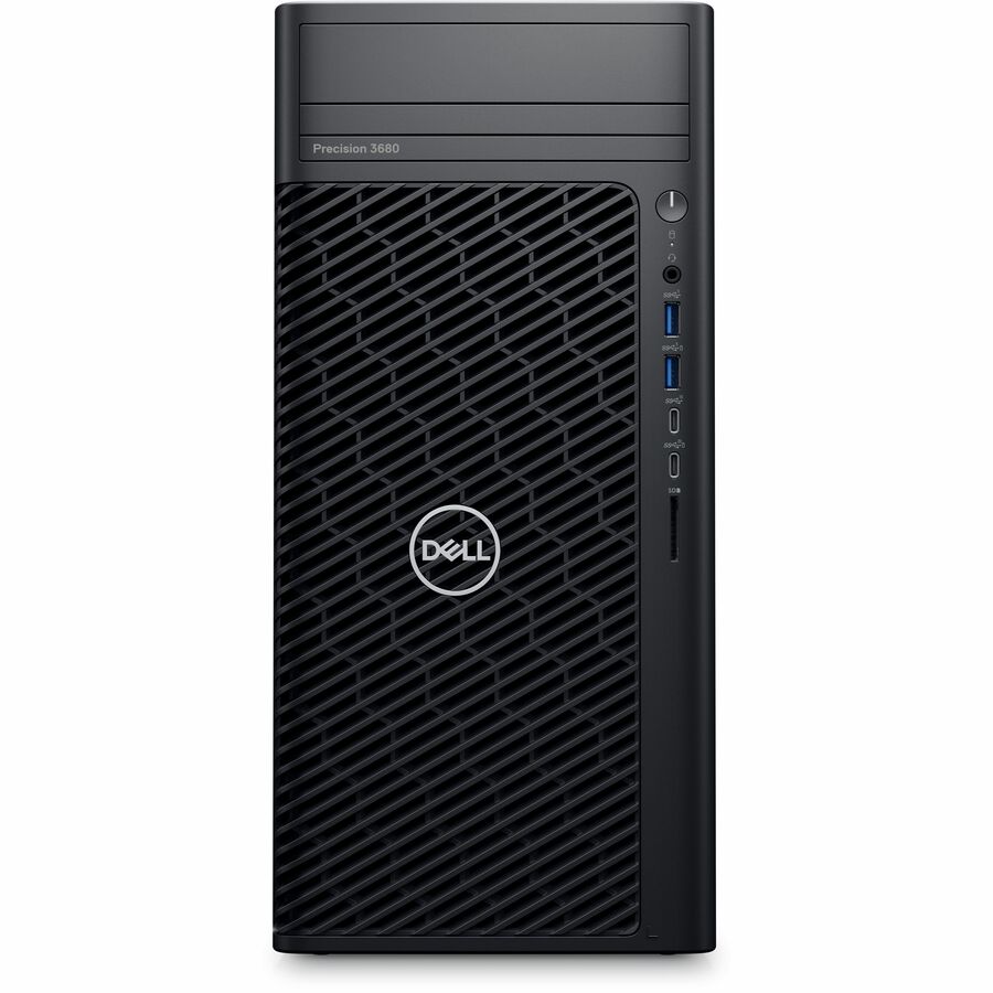 Dell Precision 3000 3680 Workstation - Intel Core i5 14th Gen i5-14500 - 16 GB - 512 GB SSD - Tower - Black