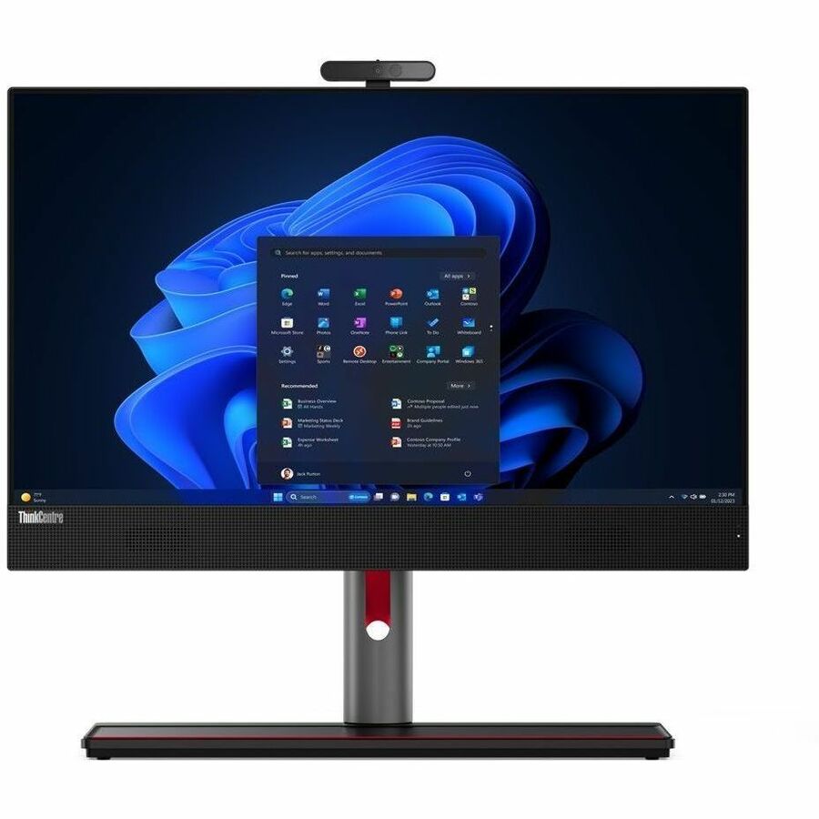 Lenovo ThinkCentre M90a Gen 5 12SH001PUS All-in-One Computer - Intel Core i7 14th Gen i7-14700 - vPro Technology - 32 GB - 1 TB SSD - 23.8" Full HD - Desktop - Black