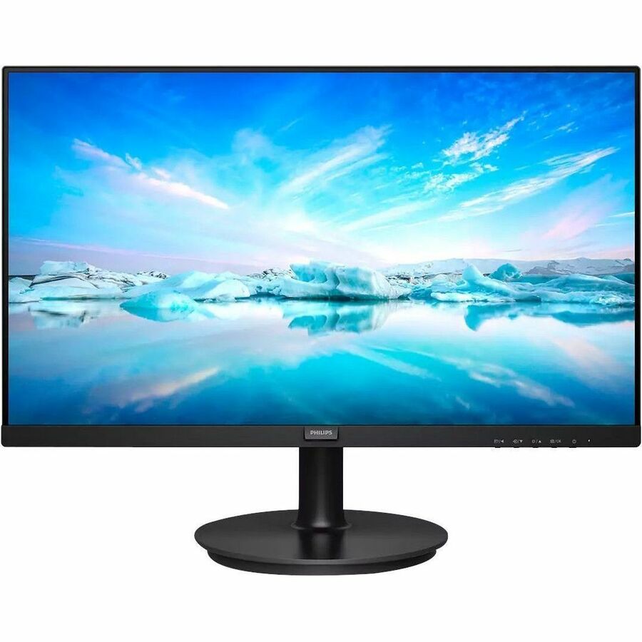 Philips V-line 221V8L 22" (558.80 mm) Class Full HD LED Monitor - 16:9 - Textured Black