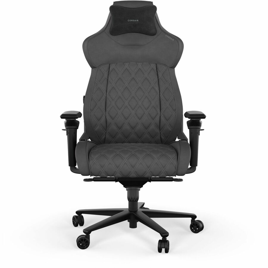 Corsair TC500 LUXE Gaming Chair - For Gaming - Fabric, Metal, Steel, Polyurethane, Foam - Shadow