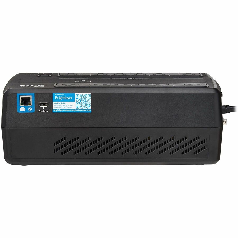 Eaton Tripp Lite Series 750VA 450W 120V Line-Interactive Cloud-Connected UPS with Remote Monitoring, 12 NEMA 5-15R Outlets (6 Surge + 6 Surge and Battery Backup), 5-15P Plug, Desktop
