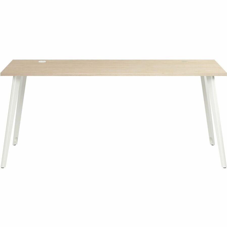 Picture of Vista Powered Desk, 30" x 71" x 29", 1" top, Built-in AC, USB-A, USB-C, Grommet, 200 lb capacity, EA