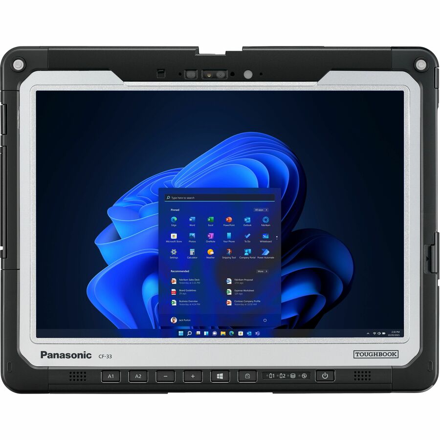 Panasonic Connect TOUGHBOOK CF-33 Rugged Tablet - 12" QHD - vPro Technology - 16 GB - 512 GB SSD - Windows 11 Pro - 4G