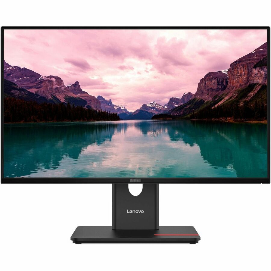 Lenovo ThinkVision T24-40 24" Class Full HD LED Monitor - 16:9 - Raven Black