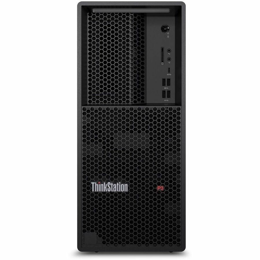 Lenovo ThinkStation P3 Gen 2 30HT004KUS Workstation - 1 x Intel Core Ultra 9 285 - vPro Technology - 32 GB - 1 TB SSD - Tower - Black