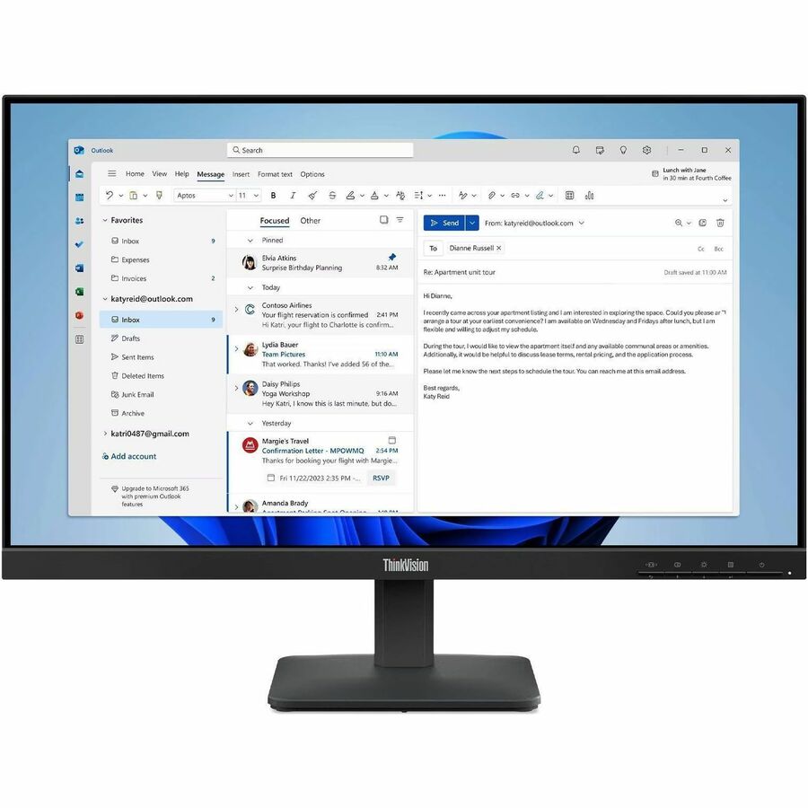 Lenovo (64B5KAT1US) Monitors