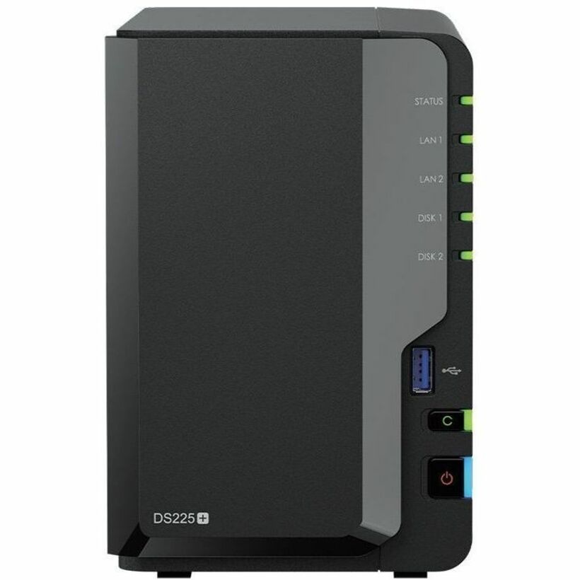 Synology NAS DS225+ Intel 4コアCeleron NEW Synology DS225+ DiskStation SAN/NAS Storage System - 1 x