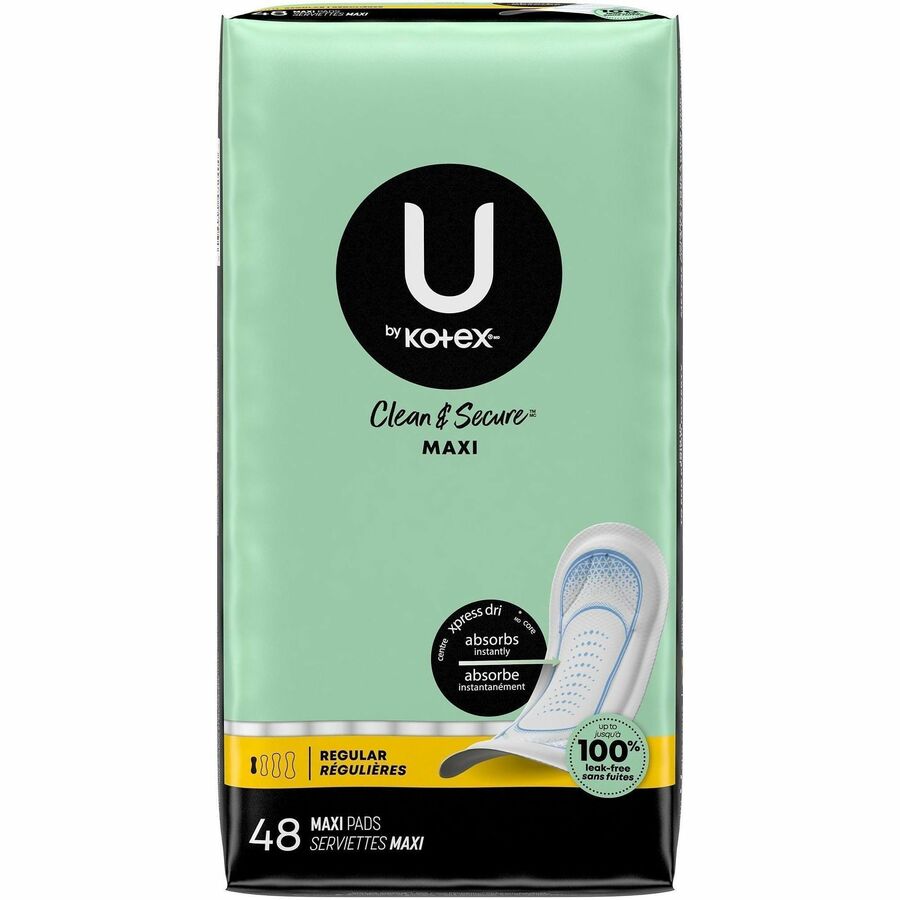 Picture of U by Kotex Clean & Secure Maxi Pads