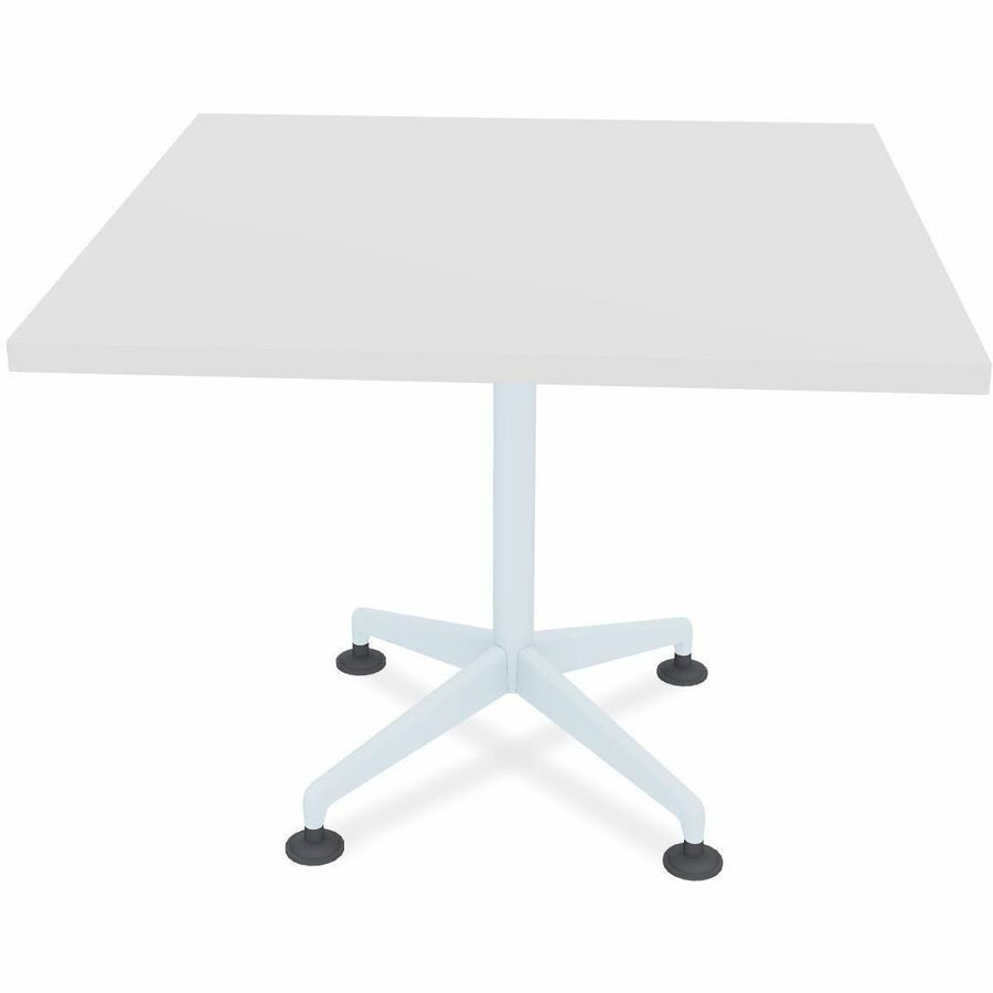 Picture of Zia Flip Table, 36 x 36, Nesting Castors, Laminate, White, 1 EA