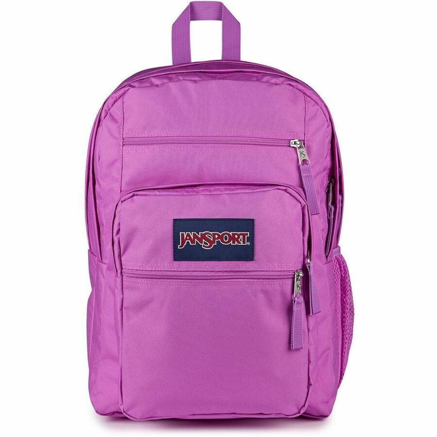 Jansport BIG STUDENT Carrying Case (Backpack) for 15" Notebook - Digital Fuschia