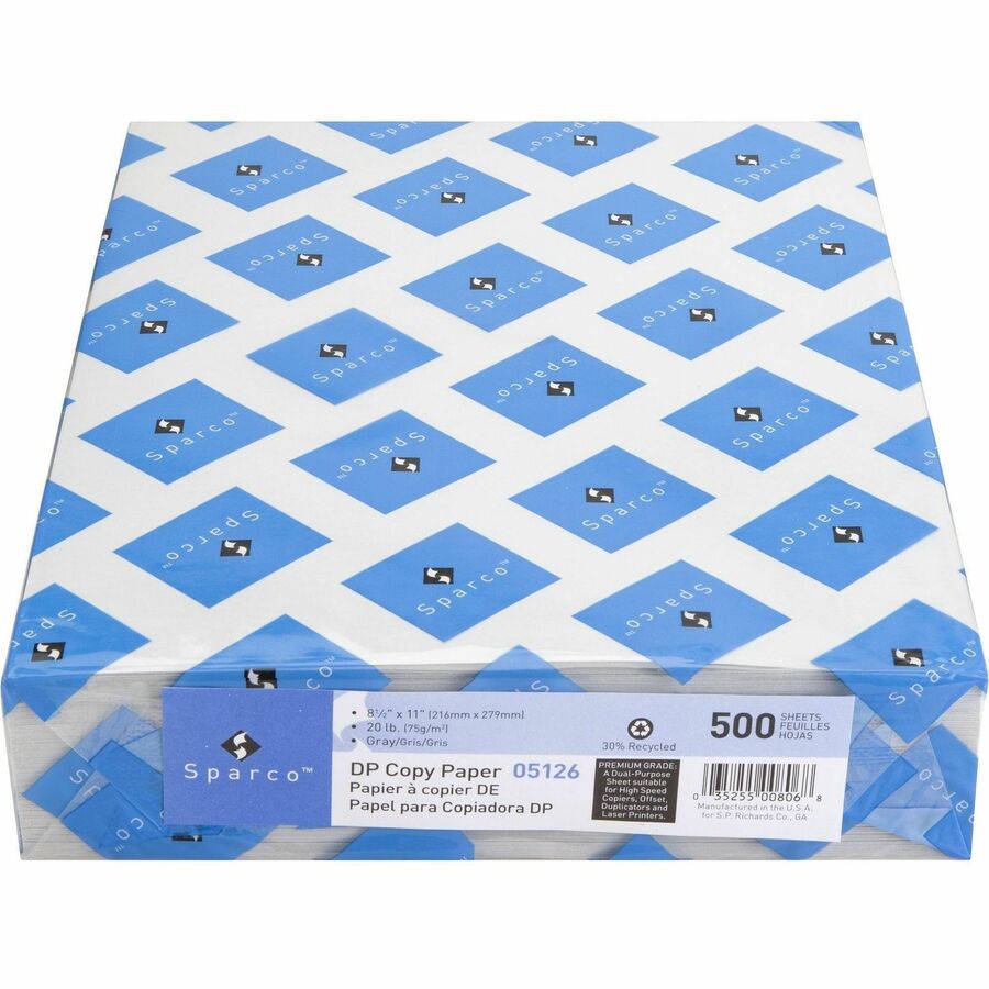 Sparco Premium Grade Pastel Color Copy Paper